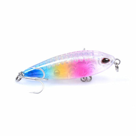 8x Pencil minnow 4.8cm Fishing Lure Lures Surface Tackle Fresh Saltwater Kings Warehouse 
