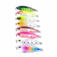 8x Pencil minnow 4.8cm Fishing Lure Lures Surface Tackle Fresh Saltwater Kings Warehouse 