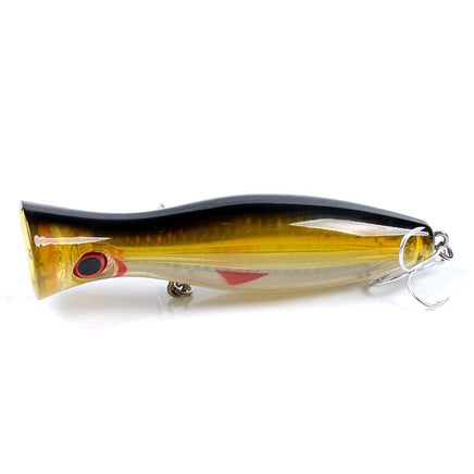 8x Popper Crank 12.5cm Fishing Lure Lures Surface Tackle Fresh Saltwater Kings Warehouse 
