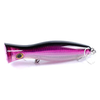 8x Popper Crank 12.5cm Fishing Lure Lures Surface Tackle Fresh Saltwater Kings Warehouse 