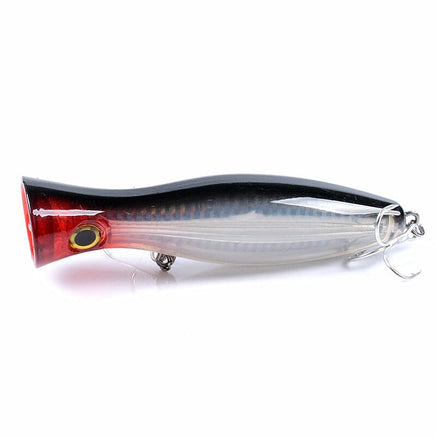 8x Popper Crank 12.5cm Fishing Lure Lures Surface Tackle Fresh Saltwater Kings Warehouse 