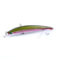 8x Popper Minnow 11.2cm Fishing Lure Lures Surface Tackle Fresh Saltwater Kings Warehouse 