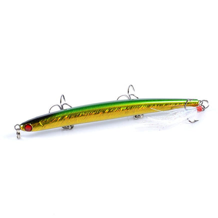 8x Popper Minnow 11.7cm Fishing Lure Lures Surface Tackle Fresh Saltwater Kings Warehouse 