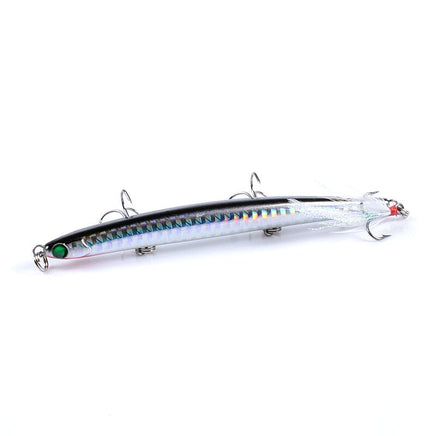 8x Popper Minnow 11.7cm Fishing Lure Lures Surface Tackle Fresh Saltwater Kings Warehouse 
