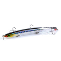 8x Popper Minnow 11.7cm Fishing Lure Lures Surface Tackle Fresh Saltwater Kings Warehouse 