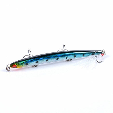 8x Popper Minnow 11.7cm Fishing Lure Lures Surface Tackle Fresh Saltwater Kings Warehouse 
