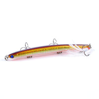 8x Popper Minnow 11.7cm Fishing Lure Lures Surface Tackle Fresh Saltwater Kings Warehouse 