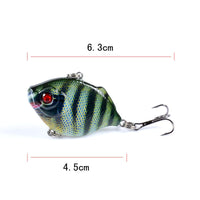 8x Popper Poppers 4.5cm Fishing Lure Lures Surface Tackle Fresh Saltwater Kings Warehouse 