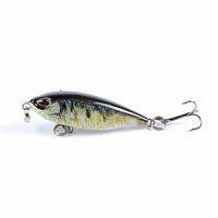 8x Popper Poppers 4.8cm Fishing Lure Lures Surface Tackle Fresh Saltwater Kings Warehouse 