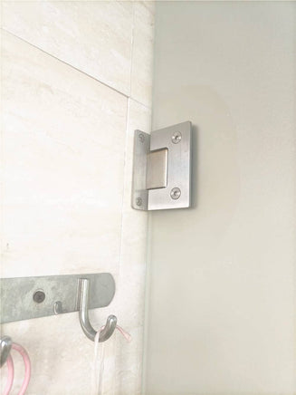 90 Degree Glass Door Cupboard Showcase Cabinet Clamp Glass Shower Doors Hinge 304 Steel Kings Warehouse 
