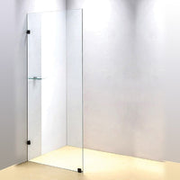 900 x 2100mm Frameless 10mm Safety Glass Shower Screen Furniture Kings Warehouse 