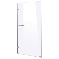 900 x 2100mm Frameless 10mm Safety Glass Shower Screen Furniture Kings Warehouse 