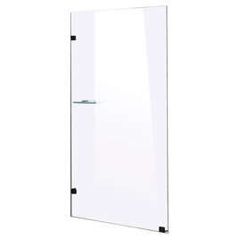 900 x 2100mm Frameless 10mm Safety Glass Shower Screen Furniture Kings Warehouse 