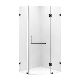 900 x 900mm Frameless 10mm Glass Shower Screen By Della Francesca Furniture Kings Warehouse 
