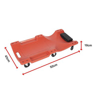 92cm Professional Rolling Mechanics Car Creeper Crawler Board Under Car Tool Tools Kings Warehouse 
