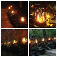 96 LED Bulbs Torch Solar Garden Outdoor Flame Dancing Flickering Light Auto Lamp Home & Garden Kings Warehouse 