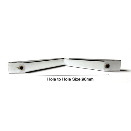 96MM Silver Zinc Alloy Kitchen Nickel Door Cabinet Drawer Handle Pulls Home & Garden Kings Warehouse 