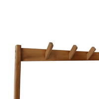 97x168cm Hallway Bench Coat Rack Stand Multifunctional Hall Shelf Entryway Furniture Kings Warehouse 