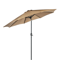 9FT Patio Umbrella Outdoor Garden Table Umbrella with 8 Sturdy Ribs Home & Garden Kings Warehouse 