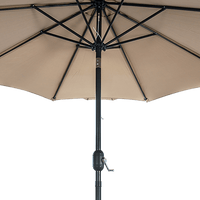 9FT Patio Umbrella Outdoor Garden Table Umbrella with 8 Sturdy Ribs Home & Garden KingsWarehouse 