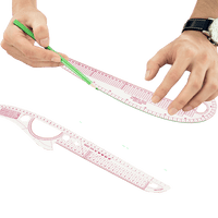 9pc French Curve Ruler Set DIY Sewing Pattern Measuring Tool for Dressmaker Home & Garden Kings Warehouse 