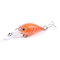 9x Popper Crank 5.7cm Fishing Lure Lures Surface Tackle Fresh Saltwater Kings Warehouse 