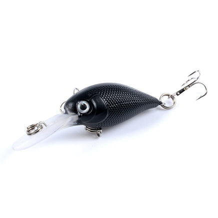 9x Popper Crank 5.7cm Fishing Lure Lures Surface Tackle Fresh Saltwater Kings Warehouse 