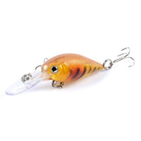 9x Popper Crank 5.7cm Fishing Lure Lures Surface Tackle Fresh Saltwater Kings Warehouse 