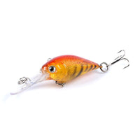 9x Popper Crank 5.7cm Fishing Lure Lures Surface Tackle Fresh Saltwater Kings Warehouse 