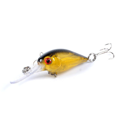 9x Popper Crank 5.7cm Fishing Lure Lures Surface Tackle Fresh Saltwater Kings Warehouse 
