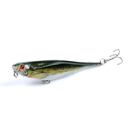 9x Popper Poppers 9.9cm Fishing Lure Lures Surface Tackle Fresh Saltwater Kings Warehouse 