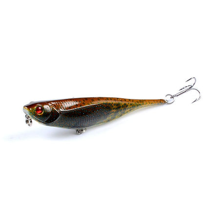 9x Popper Poppers 9.9cm Fishing Lure Lures Surface Tackle Fresh Saltwater Kings Warehouse 