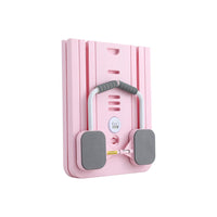 Everfit Pilates Board Foldable Reformer Multi Functional Exercise Trainer Pink