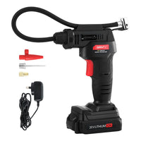 Giantz Cordless Tyre Inflator Portable Air Compressor Pump 20V 120PSI Digital LED