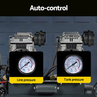 Giantz 50L Air Compressor Quiet 3.0HP Oil-Free Portable Tyre Inflator 200L/Min