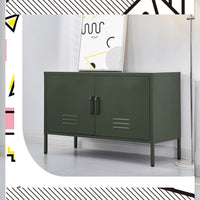 Buffet Sideboard Metal Cabinet - BASE Green