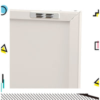 Buffet Sideboard Metal Cabinet - SWEETHEART White