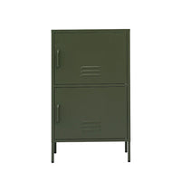 Buffet Sideboard Metal Cabinet - DOUBLE Green