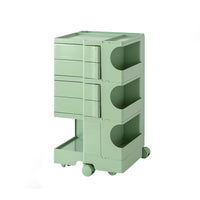 Storage Trolley Bedside Table 5 Tier Cart Boby Replica Green