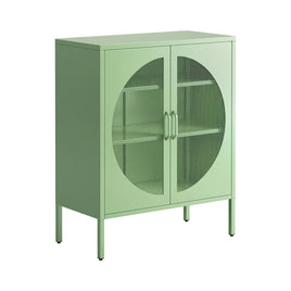 Artiss Buffet Sideboard Metal Cabinet - ELSA Green