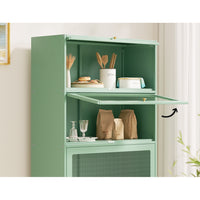 Buffet Sideboard Metal Cabinet - ELIA Green