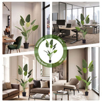 Artiss 150cm Artificial Bird of Paradise Plant Lifelike Textured Leaves Wipe-Clean Indoor Home Decor