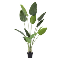 Artiss 180cm Artificial Bird of Paradise Plant Lifelike Textured Leaves Wipe-Clean Indoor Home Decor