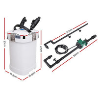 Aquarium Filter Fish Tank External Canister Water Pump 1250L/H