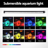 Aquarium Light Submersible 52CM Air Bubble LED Light