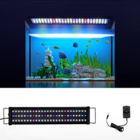 Aquarium Light Full Spectrum 60CM Aqua Plant Fish Tank Lamp