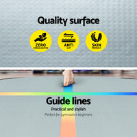 Everfit 4M Air Track Gymnastics Tumbling Exercise Cheerleading Mat Inflatable