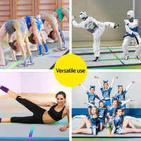 Everfit 4M Air Track Gymnastics Tumbling Exercise Mat W/ Pump Inflatable Colored