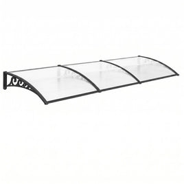 Instahut Window Door Awning 0.8mx3m Transparent