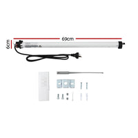 Instahut Pivot Arm Awning Motor Replacement Kit With Remote Control